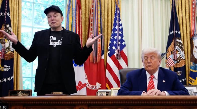 Trump Shrugs Off Feud with Elon Musk, Dismisses the Tech Billionaire’s Interest in Talking