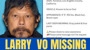 Larry Vo Missing – Help Find Missing Larry Vo, 67-Year-Old Man from Torrance