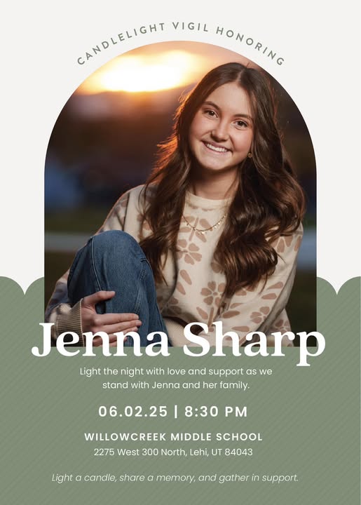 Jenna Sharp Obituary-Death; Jenna Sharp, 14, Tragically Killed After Church Youth Dance in Lehi, Utah—Community Devastated by Loss of Bright, Promising Teen Struck by Vehicle While Walking Home